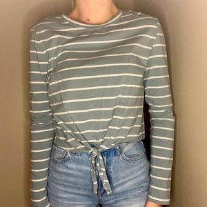 Striped Long Sleeve Tee